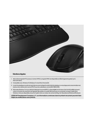 HP 685 Comfort Dual-Mode and Mouse Combo keyboard 5