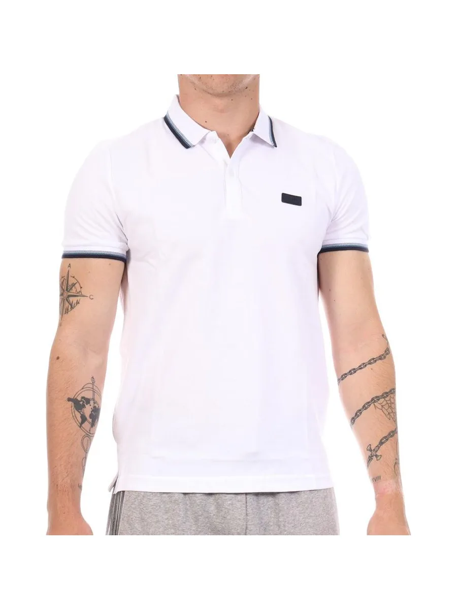 Polo Blanc Homme TBS Yvanepol 1