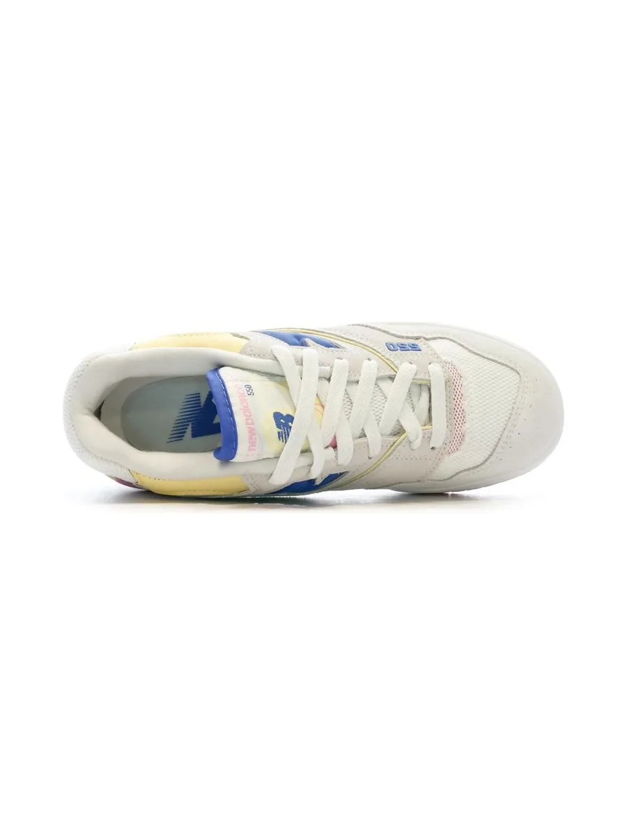 Baskets Beige/Bleu Femme New Balance Bb550 5