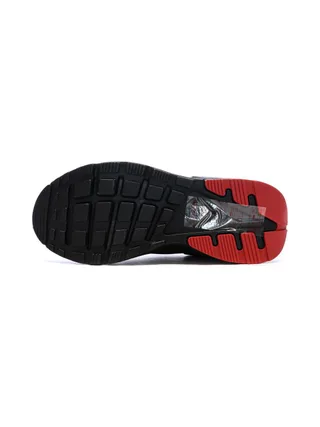 Baskets Noires/Rouges Garçon Kappa Logo Safir 2s 5