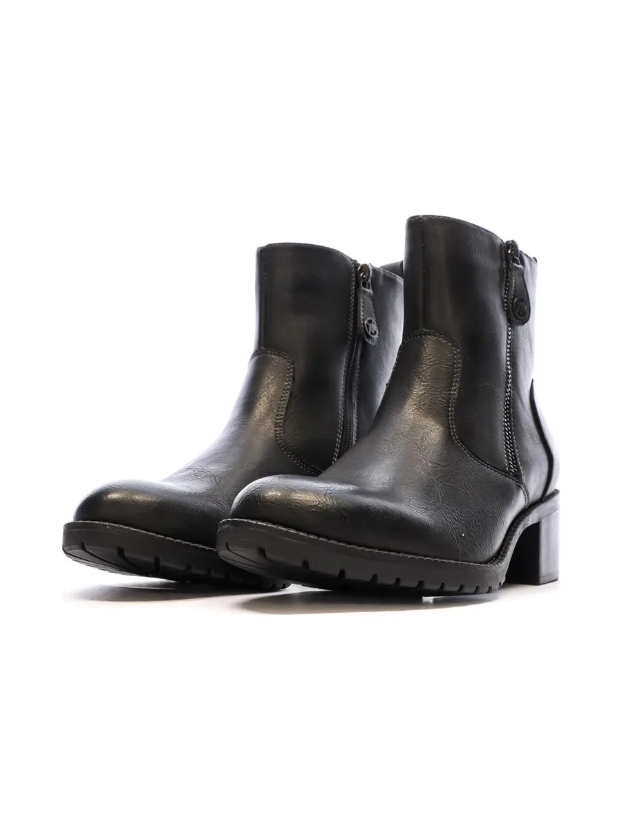 Bottines Noir Femme Chattawak ALTA 7