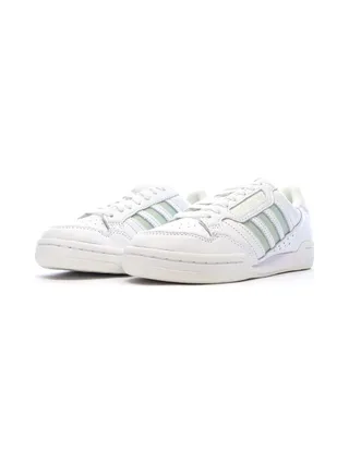 Baskets Blanc/Vert Femme Adidas Continental 80 Stripes 6