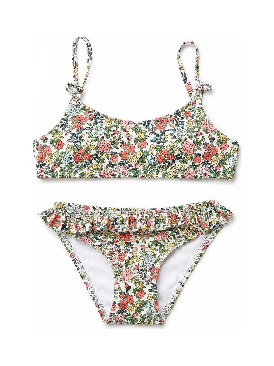 Maillot de bain 2 pieces Fleurs Fille Luna 1