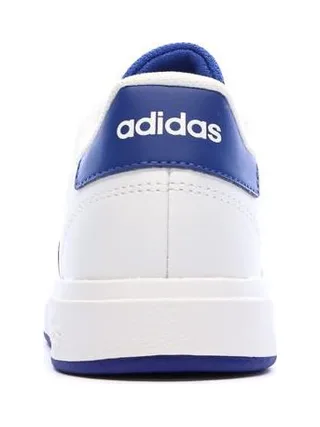 Baskets Blanc/Bleu Garçon Junior Adidas Grand Court 2.0 3