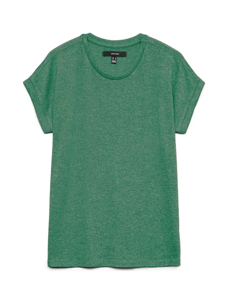 T-Shirt Vert Foncé Femme Vero Moda Brianna 10291353 1