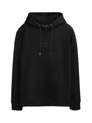 Sweat à Capuche Noir Homme Teddy Smith 1