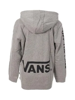 Sweat Gris Garçon Vans Logo Fleece Hoodie Heather 2
