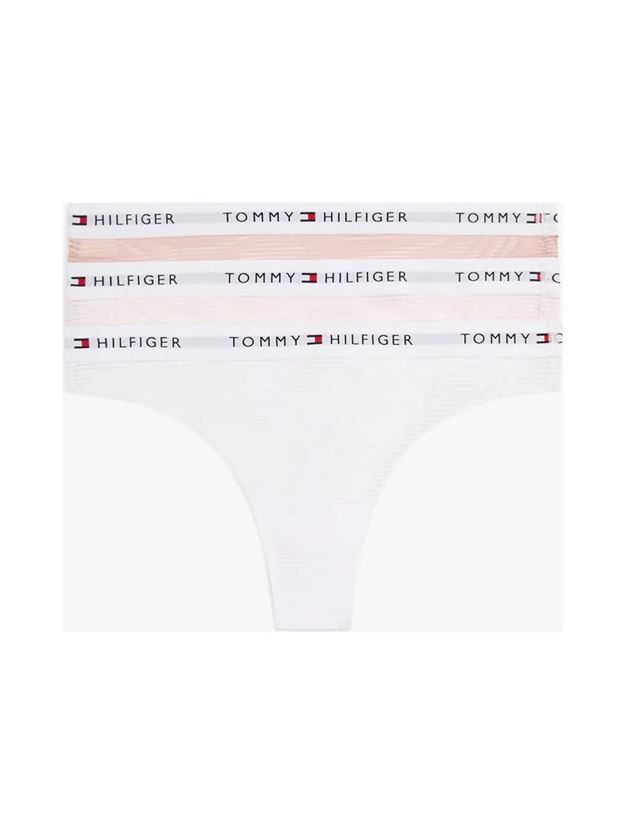 TOMMY HILFIGER UW0UW05532 - Lot de 3 strings 6