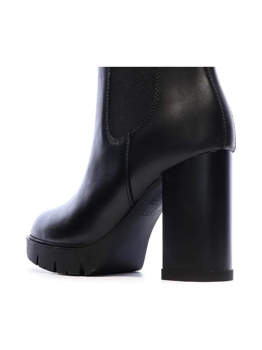 Bottines Noir Femme Tommy Hilfiger Chelsea 8