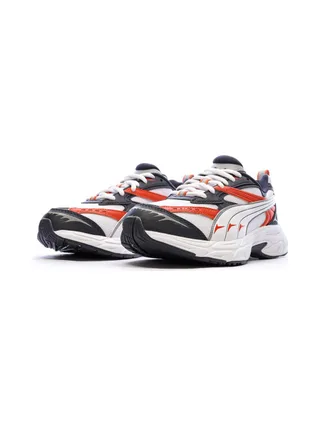 Baskets Blanches/Noires/Rouges Homme Puma Morphic 6