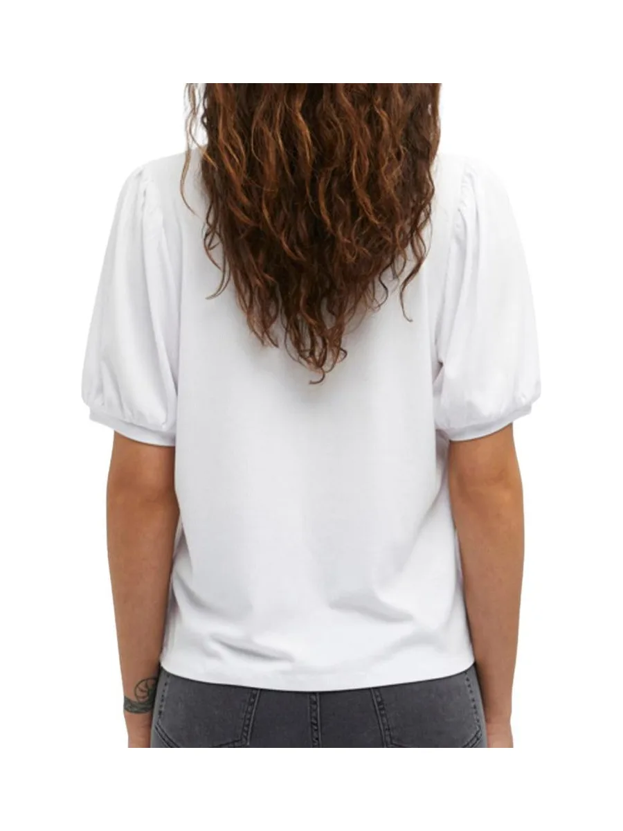T-shirt Clanc à Manches Bouffantes Femme Vero Moda Jamie 4