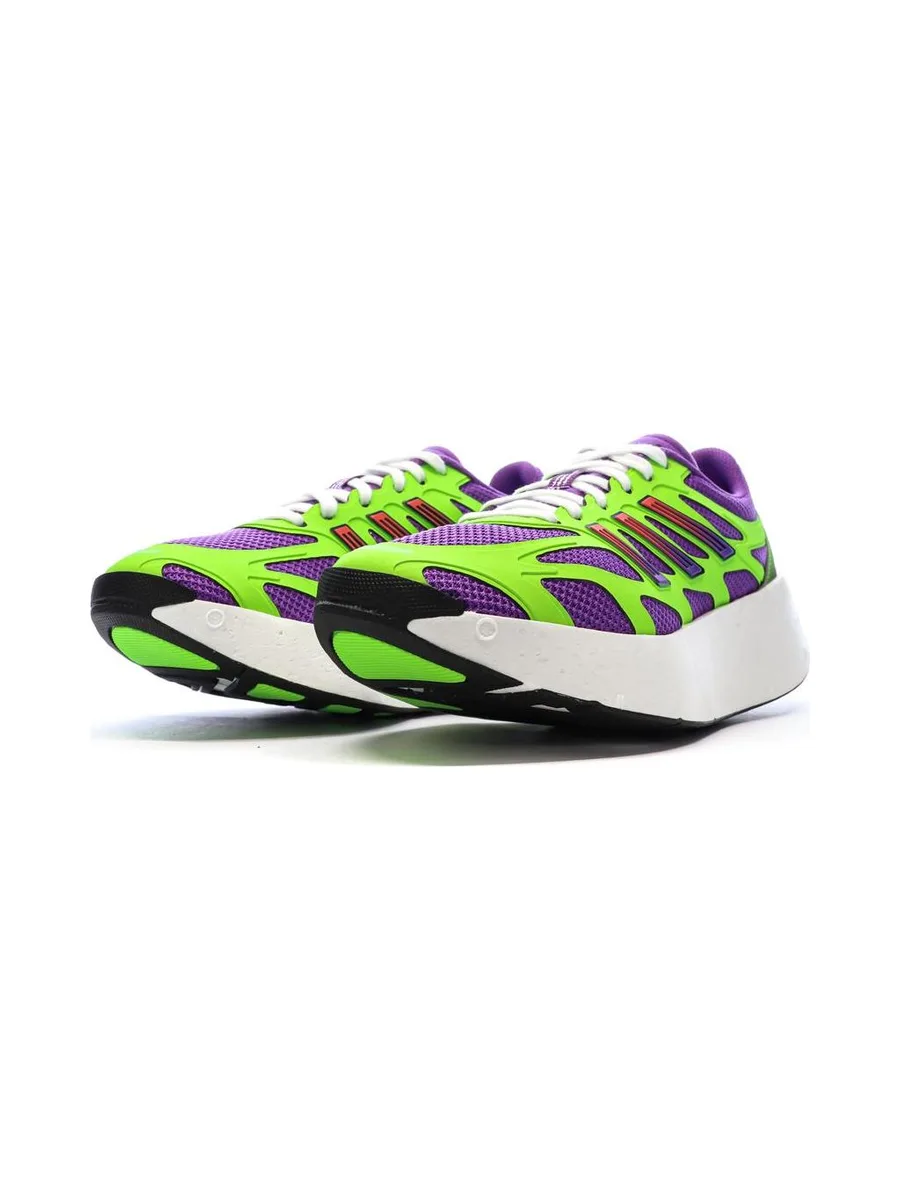 Baskets Vertes/Violettes Homme Adidas Adizero Aruku 6