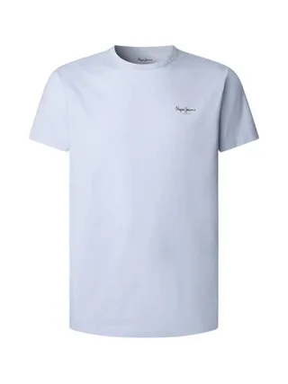 T-Shirt Bleu Clair Homme Pepe jeans Original 1