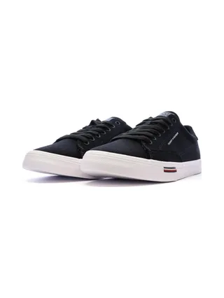 Baskets Noires Homme Tommy Hilfiger Vulc Core Rwb 6