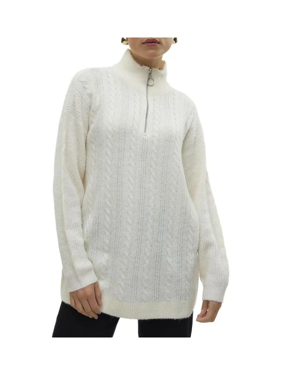 Pull 1/4 Zip Femme Vero Moda Mili 2