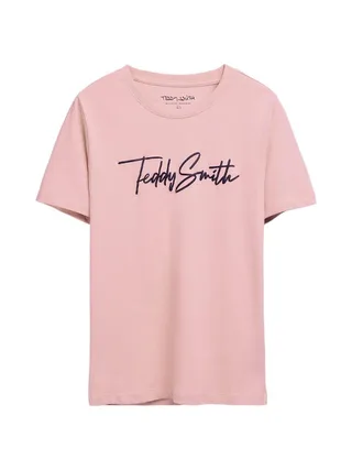 T-Shirt Rose Menthe Garçon Teddy Smith Evan 1