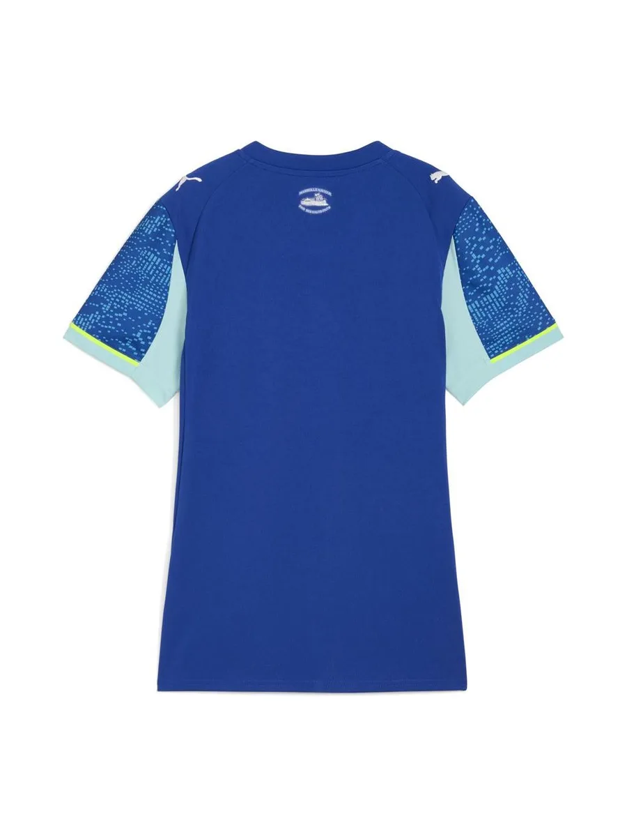 OM Maillot de Football Bleu/Turquoise/Jaune Homme Puma 25/26 3