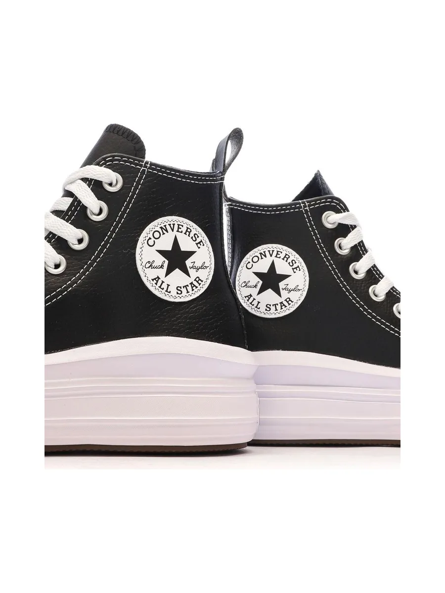 Baskets Noires Femme Converse All Star Move 8