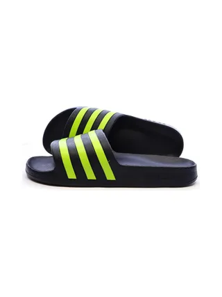 Claquettes Marine/Jaunes Homme Adidas Adilette 1