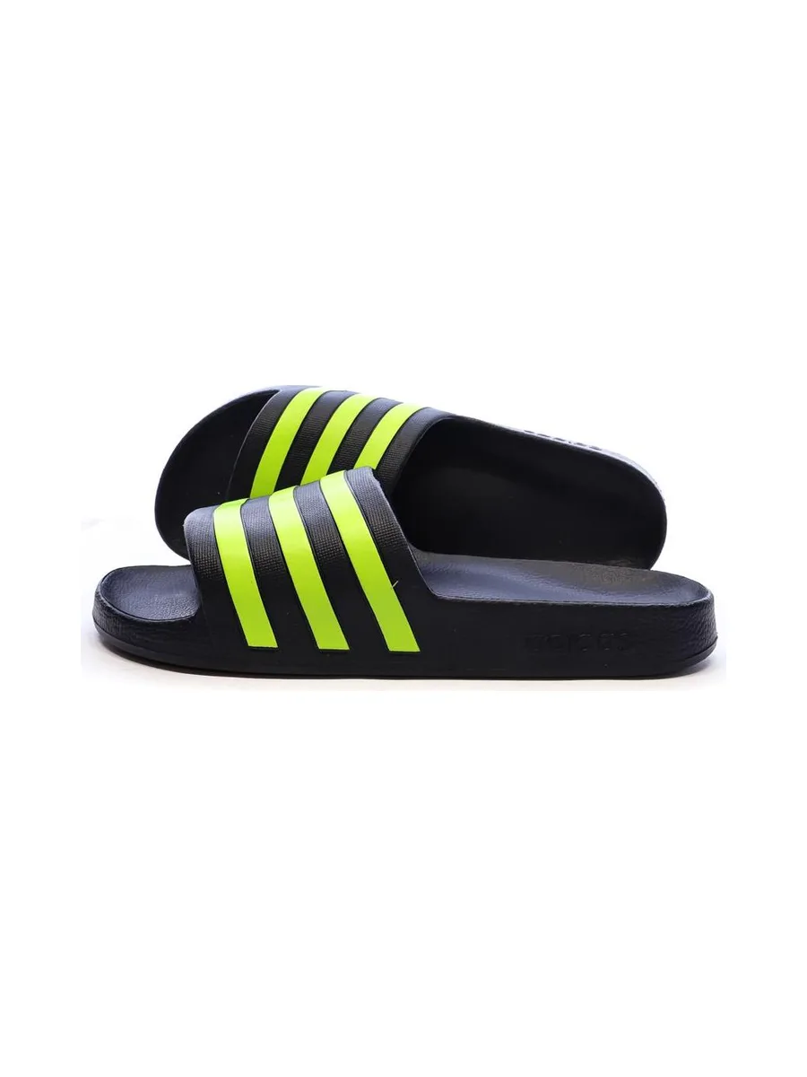 Claquettes Marine/Jaunes Homme Adidas Adilette 2