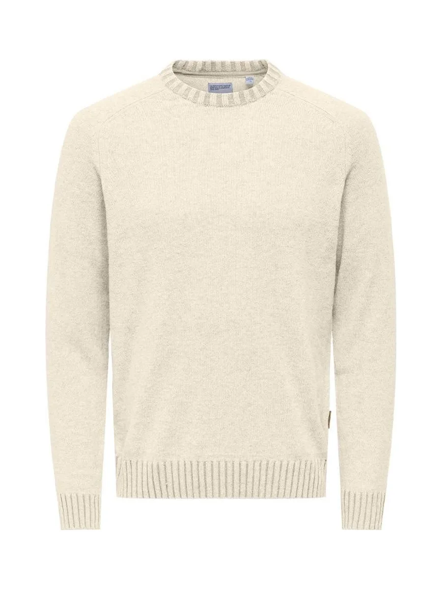 Pull Blanc Homme Only & Sons Seddy 2