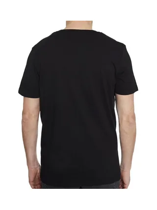 T-shirt Noir/Orange Homme Jack & Jones Plash 2