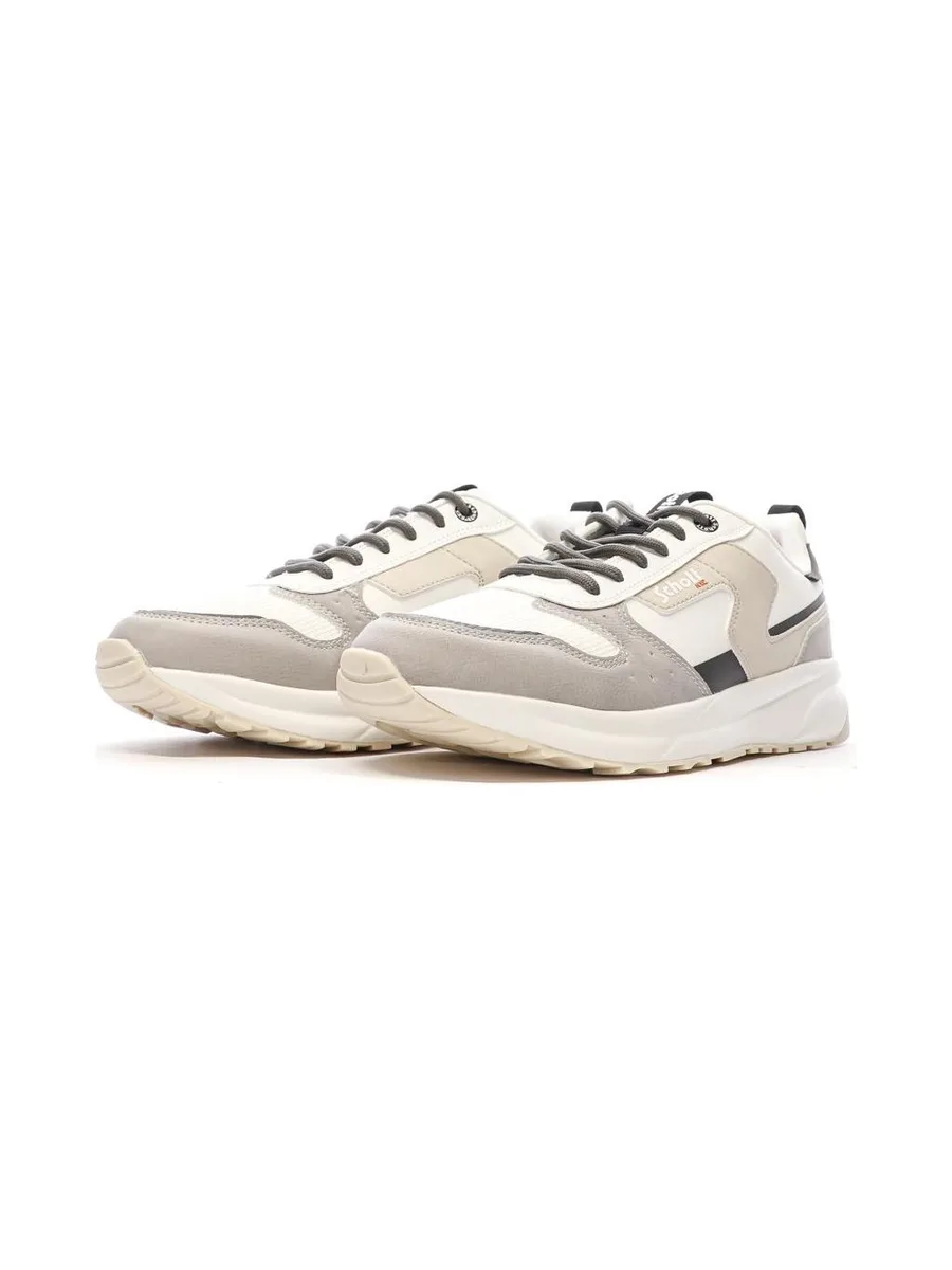 Baskets Blanches/Grises Homme Schott Maki 6