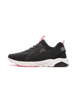 Baskets Noires/Roses Fille Kappa San Puerto 1