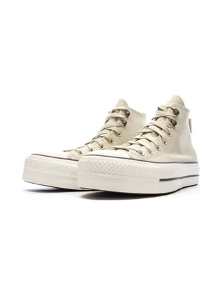 Baskets Beiges Femme Converse Chuck Taylor All Star Lift A11158C 6