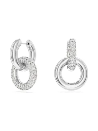 Swarovski - Boucles d'oreilles Dextera - plaqué rhodium 1