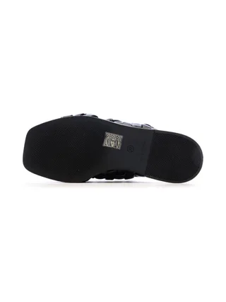 Sandales Noir Femme Replay Betty Cross 5