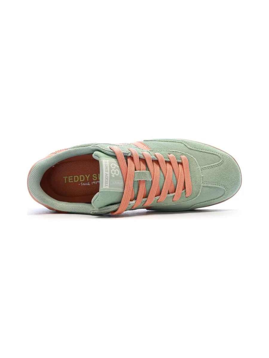 Baskets Verte/Orange Femme Teddy Smith 120519 5