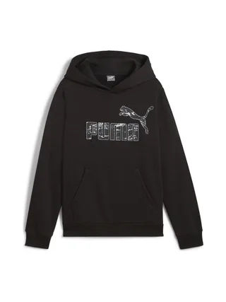 Sweat Capuche Gris Garçon Puma Ess+ Camo 1