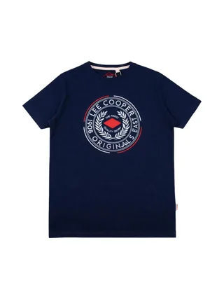 T-Shirt Marine Lee Cooper LCN822 2