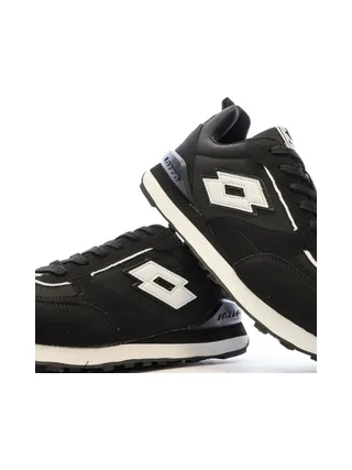 Baskets Noir/Blanche Homme Lotto Twenty 5 7