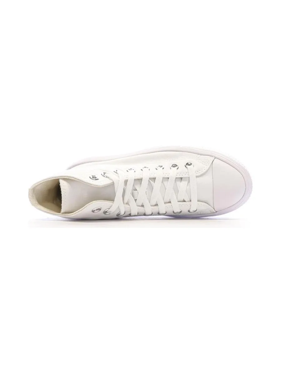 Baskets Blanches Femme Converse Chuck Taylor All Star Move 568498C 5