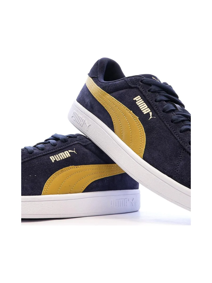 Baskets Marine/Jaune Homme Puma Smash 3.0 8