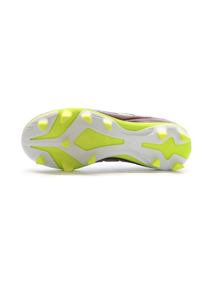 Chaussures de football Bordeaux/Jaunes Garçon Adidas Copa Pure 2 5