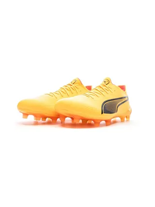 Chaussures de Foot Jaunes Homme Puma King Ultimate FG/AG 107563 6