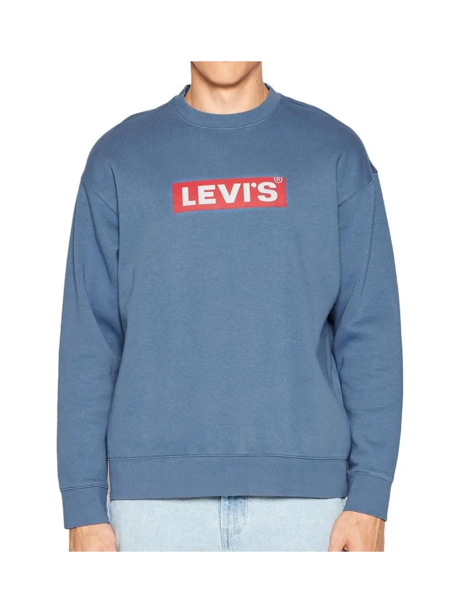Sweat Marine Homme Levi's Relaxed Graphic Crew 1