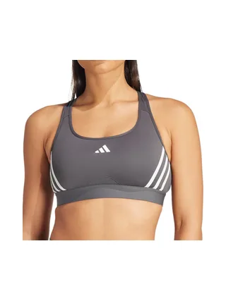 Brassière Gris Femme Adidas Powerimpact Train 1