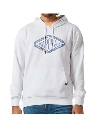 Sweat à Capuche Blanc Homme Kaporal BENNIE 1