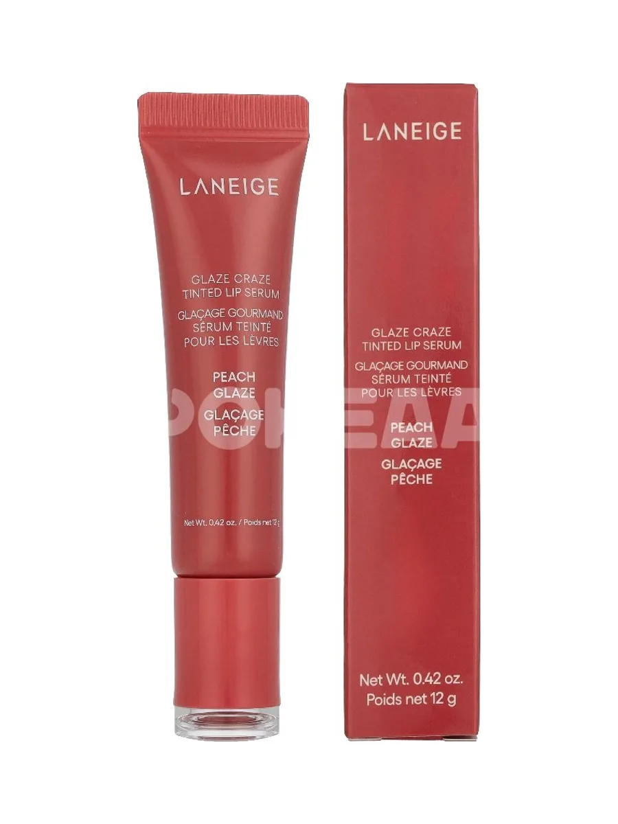 Laneige Glaze Craze Tinted Lip Serum 12g - Peach Glaze 1