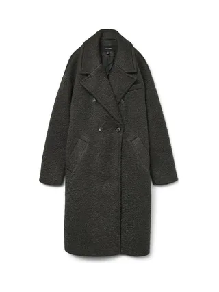 Manteau Long Gris Femme Vero Moda Liteerika 3