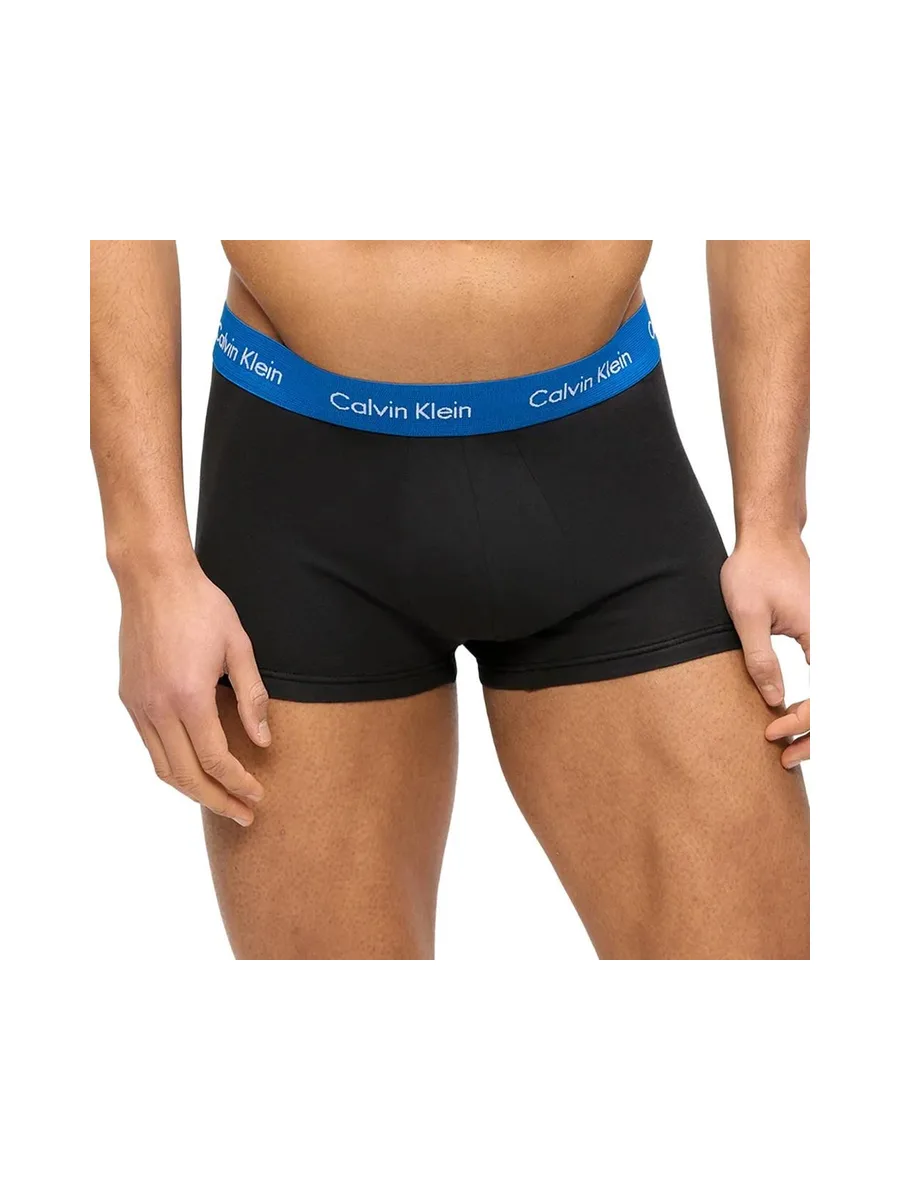 x3 Boxers Noir/Bleu Homme Calvin Klein Jeans VXT 2