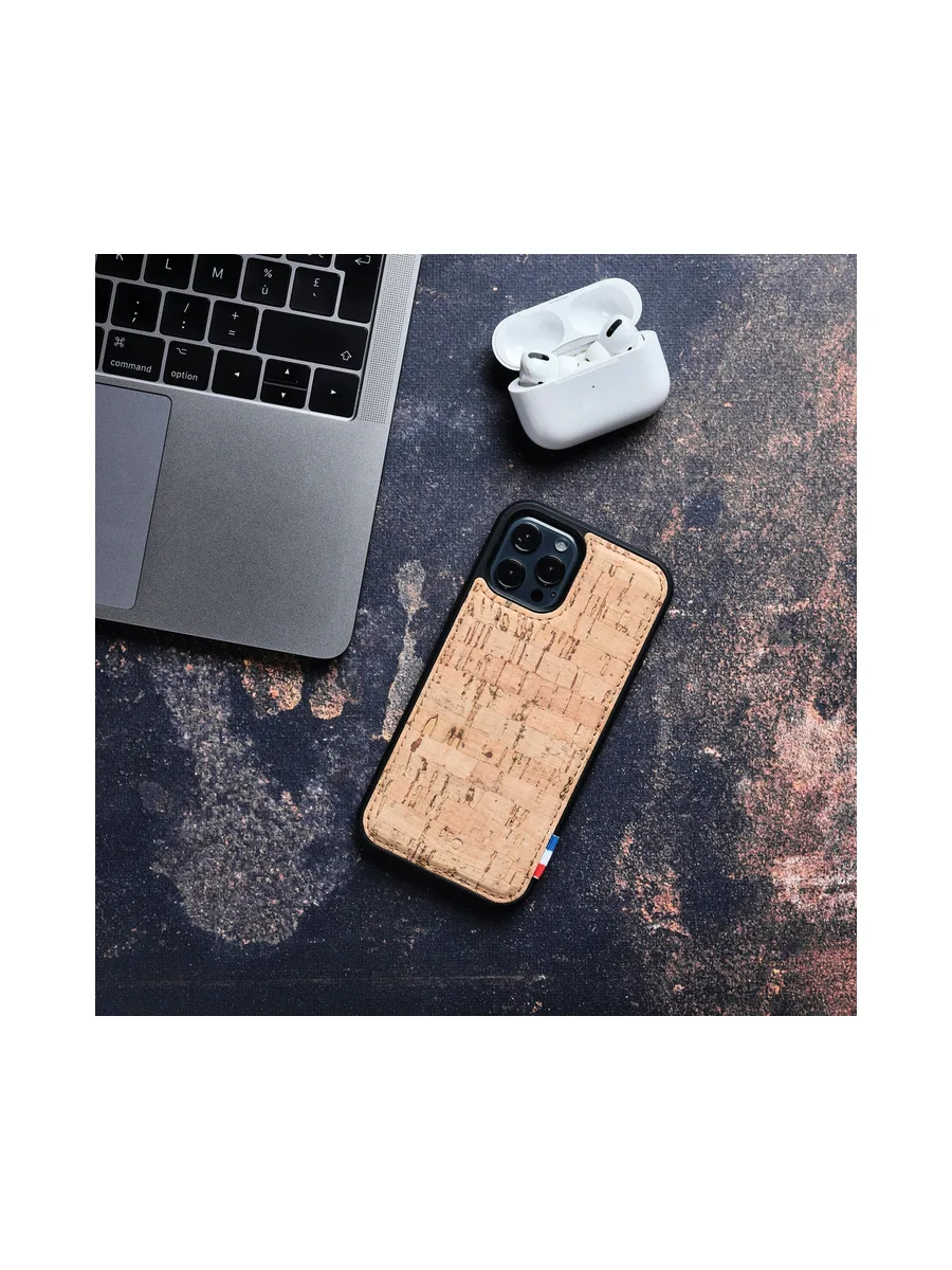 SAM - Coque iPhone 12 / 12 Pro en liège - Naturel 163