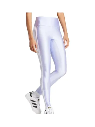 Legging Violet Femme Adidas 3 1