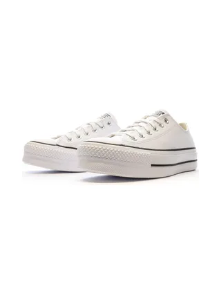 All Star Baskets Blanches à Plateforme Femme Converse 6