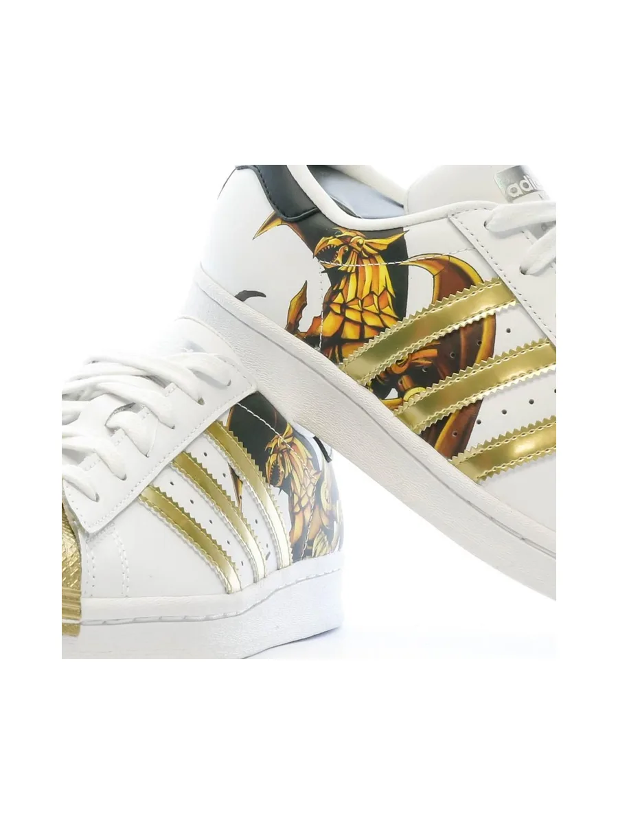 Baskets Blanches Mixte Adidas Superstar Yu-Gi-Oh 8