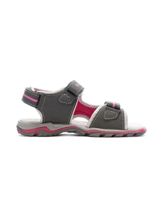 Sandales Grises/Rouges Garçon Kimberfeel Missi 2